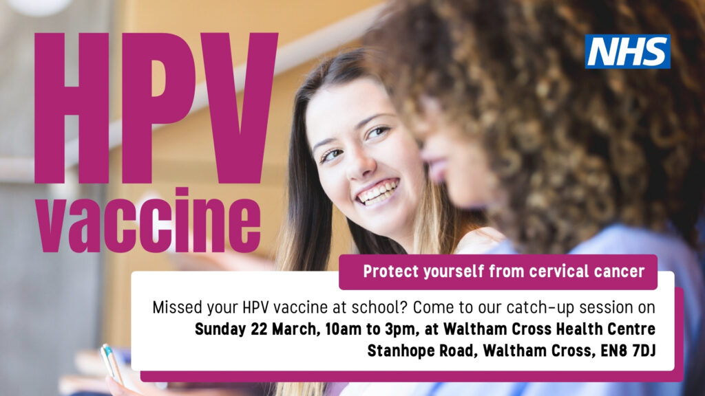 Waltham Cross HPV session