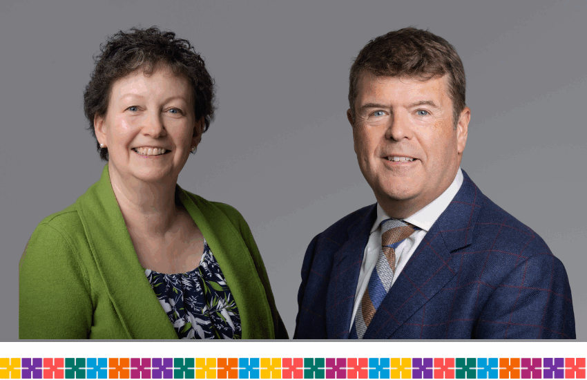 Dr Jane Halpin and Rt Hon Paul Burstow